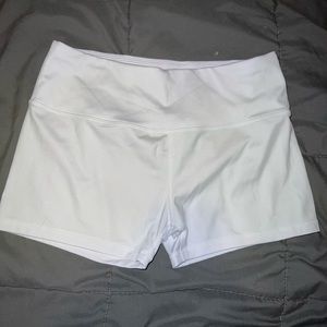 White spandex